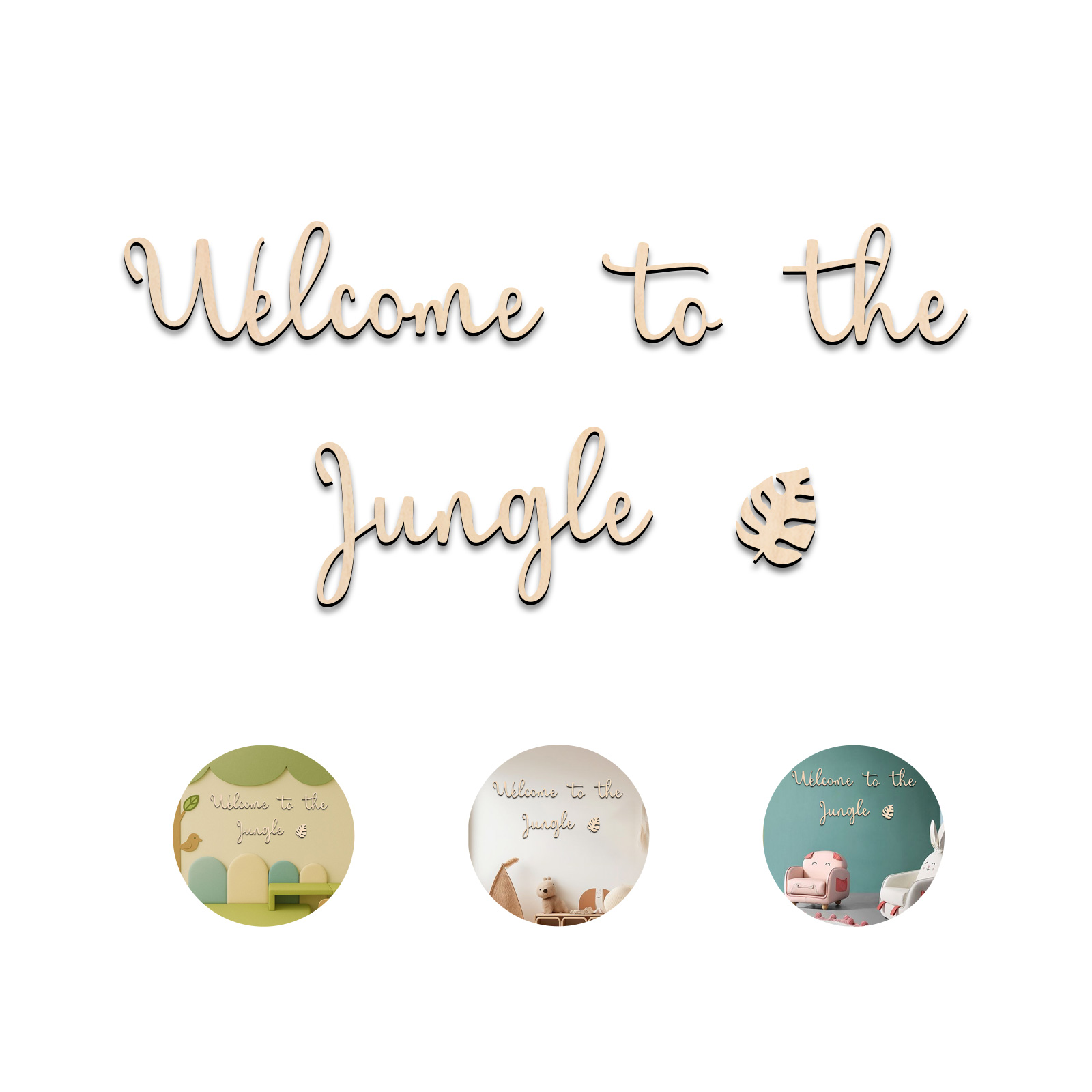 Welcome to the Jungle Wooden S - đánh giá và giá Baby Nursery Items