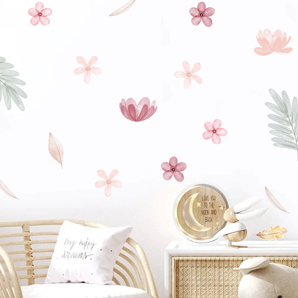 Boho Leaves Botanical DIY Wall - đánh giá và giá Baby Nursery Package