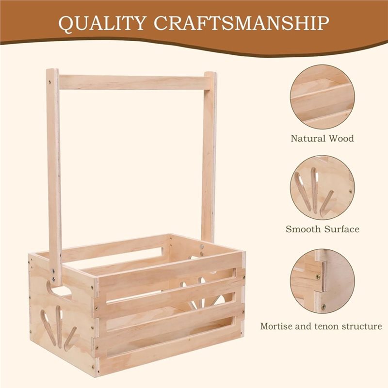 Wooden Baby Shower Gift Basket - đánh giá và giá Baby Nursery Handles