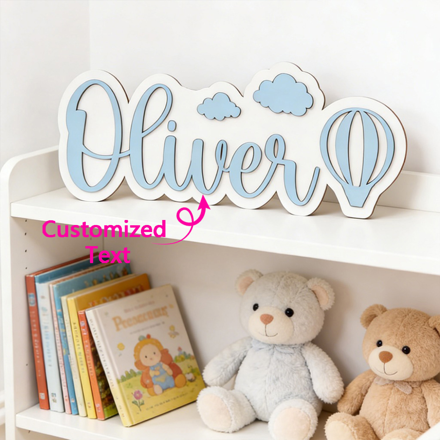 Personalized Hot Air Balloon & - đánh giá và giá Baby Nursery Room