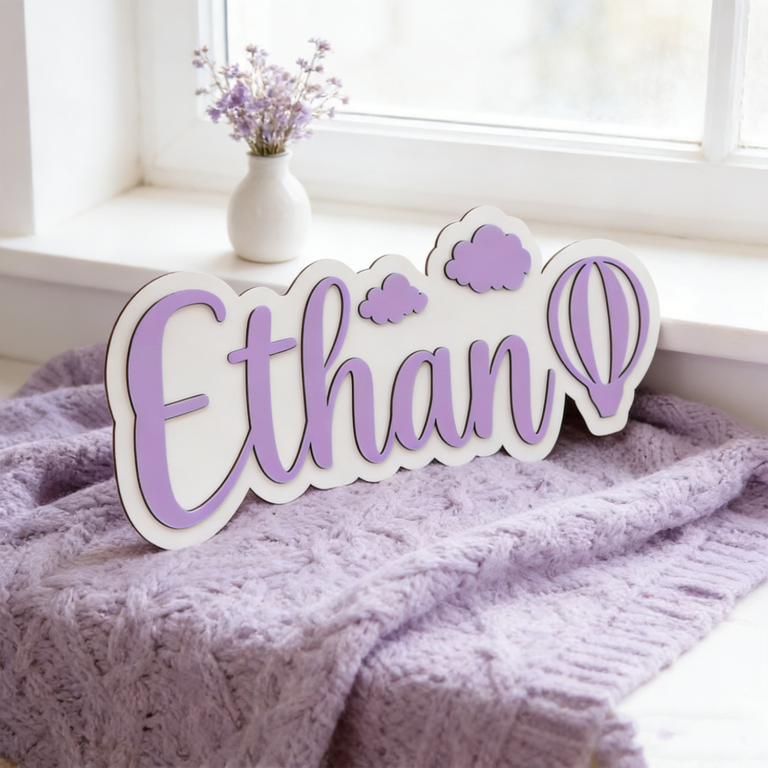 Personalized Hot Air Balloon & - đánh giá và giá Baby Nursery Room