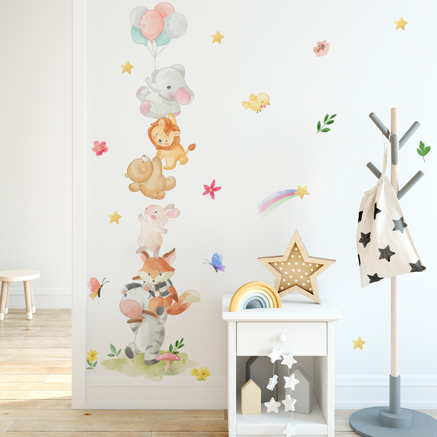 Cute Forest Animals Wall Stick - đánh giá và giá Baby Nursery Package