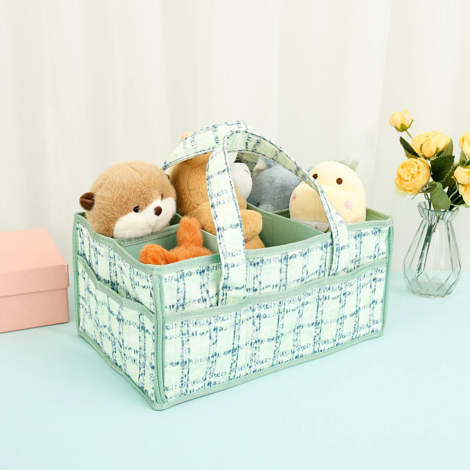 Baby Diaper Caddy Bag Portable - đánh giá và giá Baby Nursery Handles