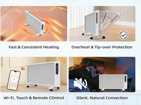 Quiet Radiant Graphene Electri - đánh giá và giá Baby Nursery Room