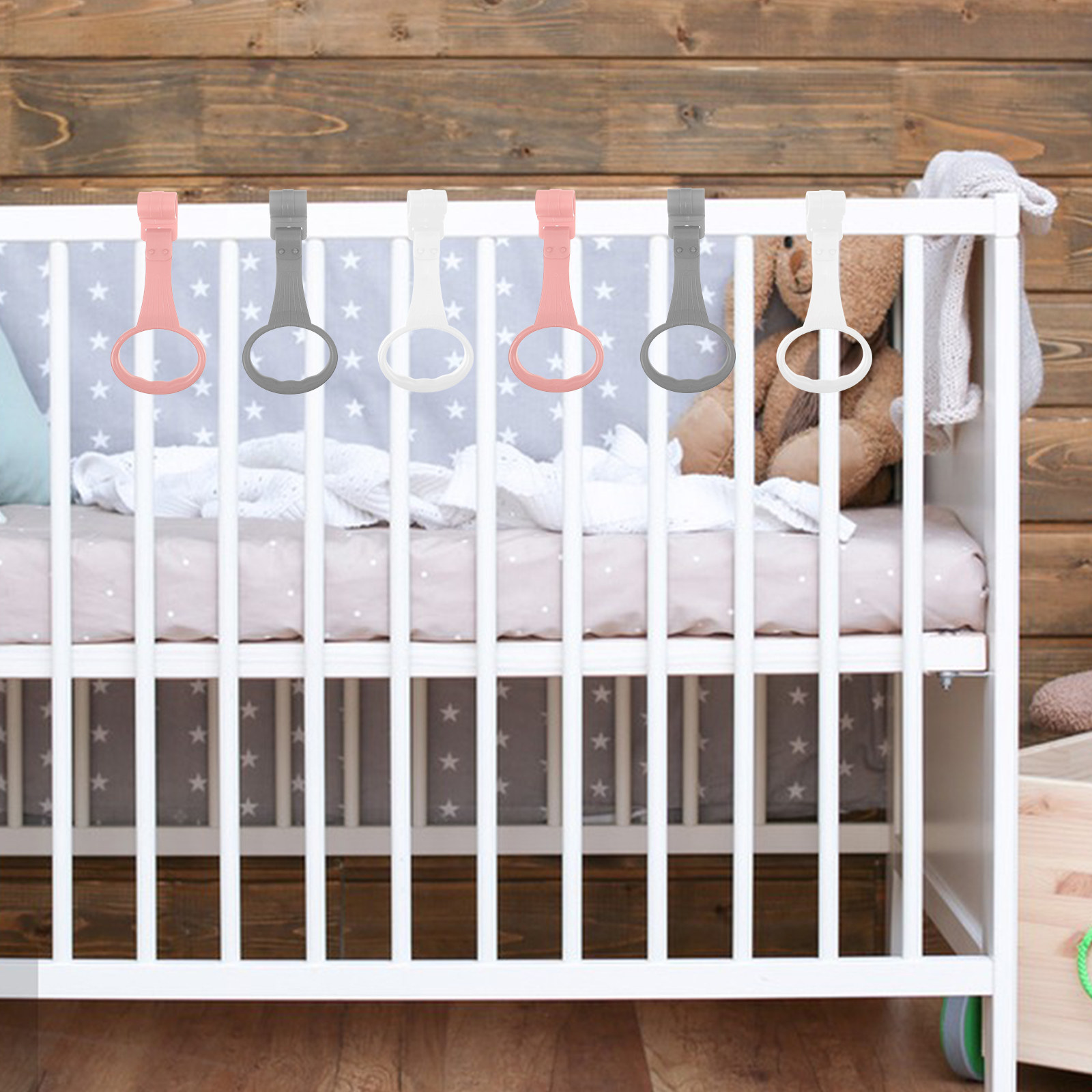 9Pcs Baby Playpen Pull Up Ring - đánh giá và giá Baby Nursery Handles