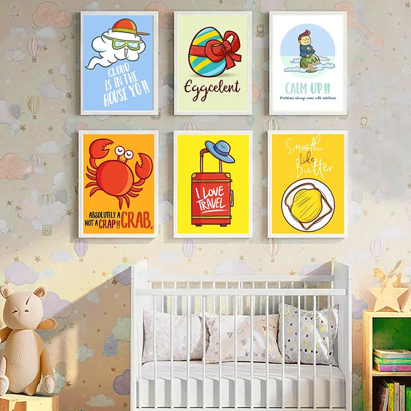 Cute Funny Cartoon Quote Nurse - đánh giá và giá Baby Nursery Quotes Wall Art