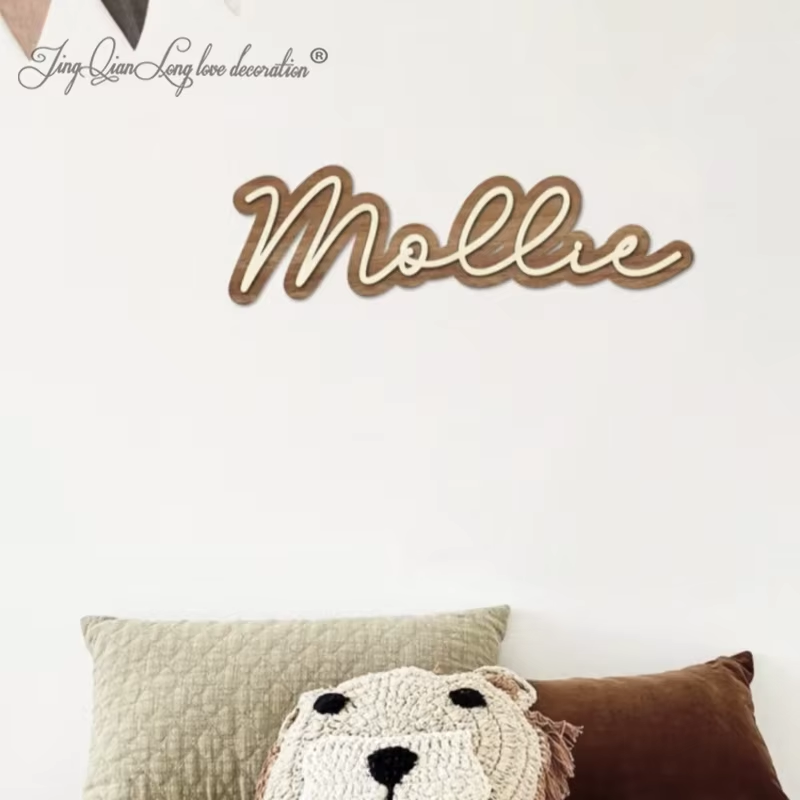 Custom Wooden Name Sign for Nu - đánh giá và giá Baby Nursery Name Letters