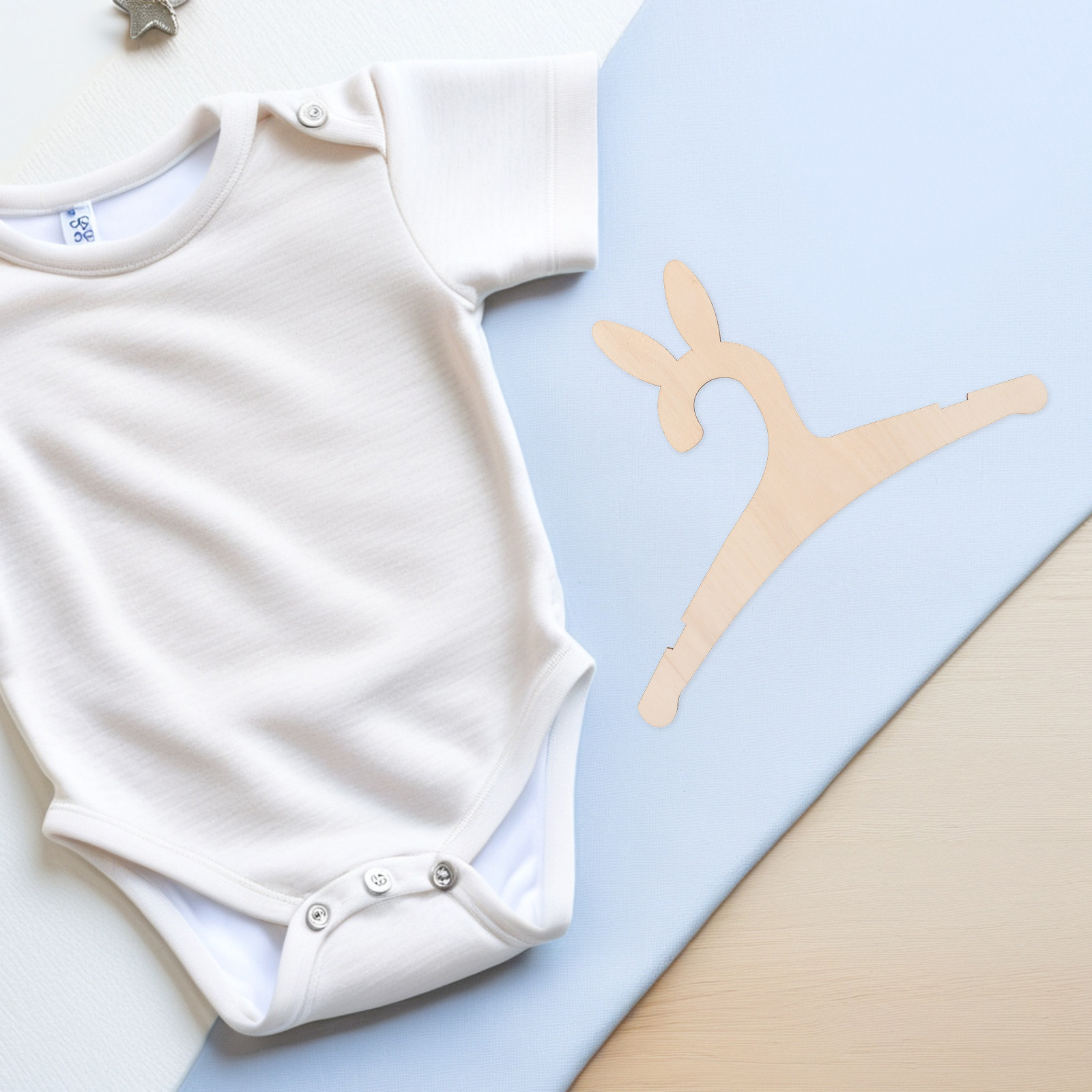 5Pcs DIY Wooden Baby Clothes H - đánh giá và giá Baby Nursery Room