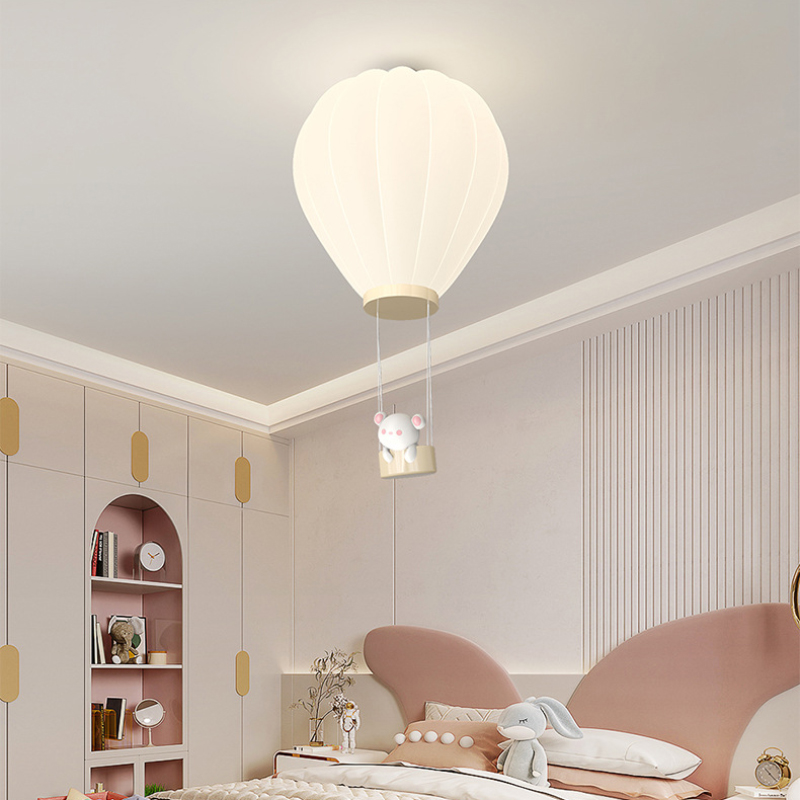 Cream Style Children's Room Ce - đánh giá và giá Baby Nursery Hot Air Balloon