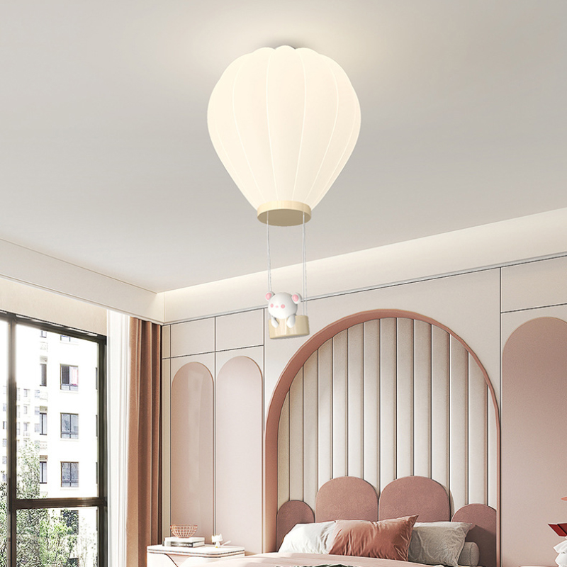 Cream Style Children's Room Ce - đánh giá và giá Baby Nursery Hot Air Balloon